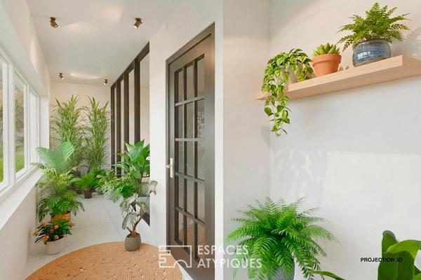 Maison individuelle à réinventer avec garage, terrasse et sous-sol total