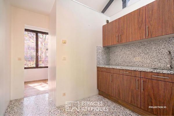 Maison individuelle à réinventer avec garage, terrasse et sous-sol total