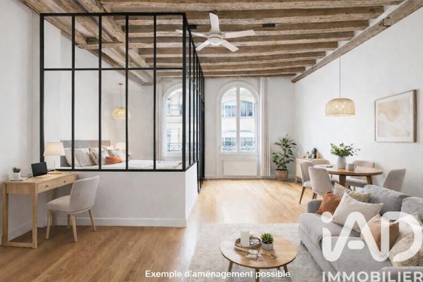 Studio à vendre 50 m² Paris 1