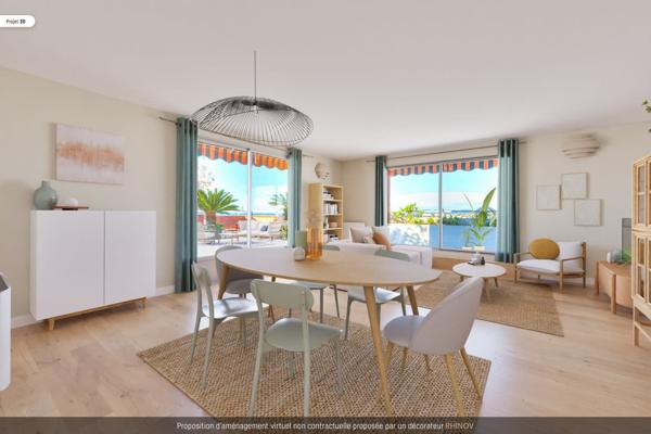 Appartement avec parking, cave et garage