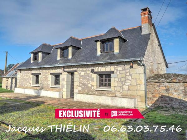 Maison en pierre à rénover au calme absolu