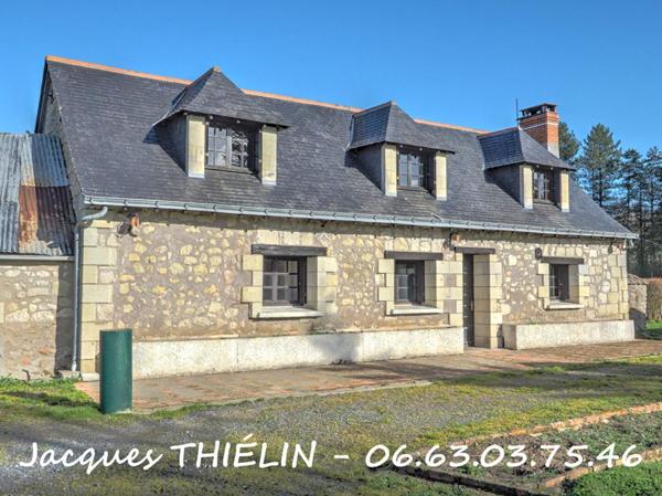Maison en pierre à rénover au calme absolu