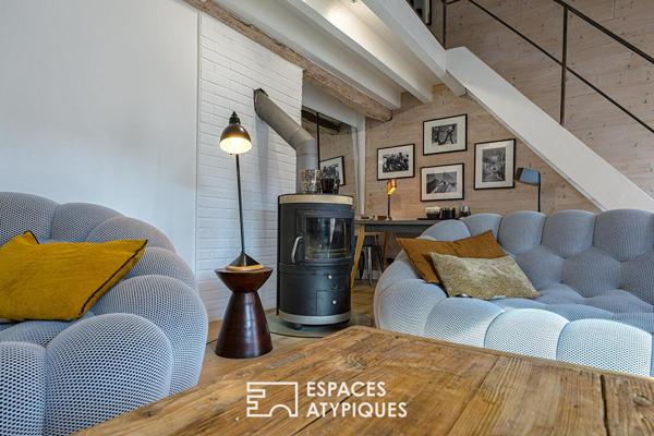 Duplex sous les toits en hypercentre
