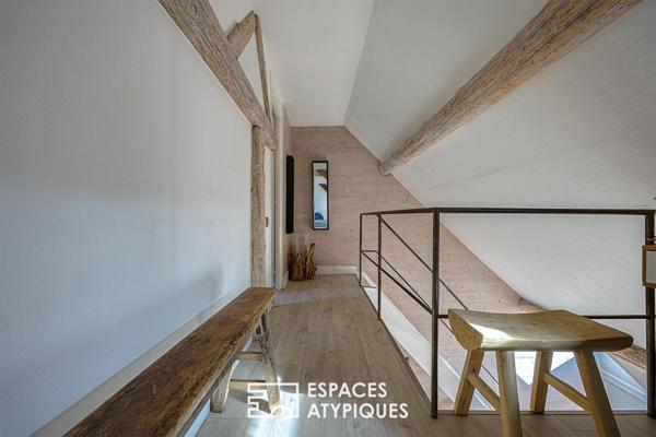 Duplex sous les toits en hypercentre