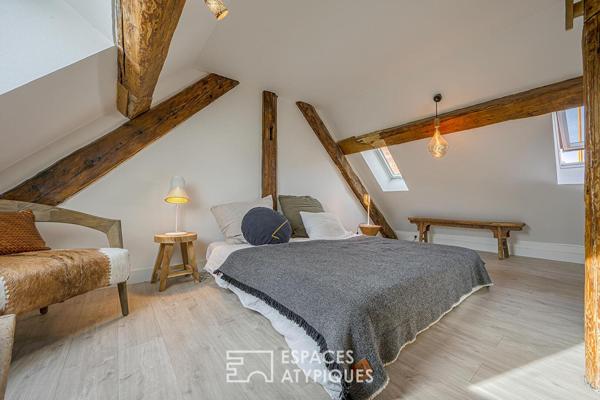 Duplex sous les toits en hypercentre