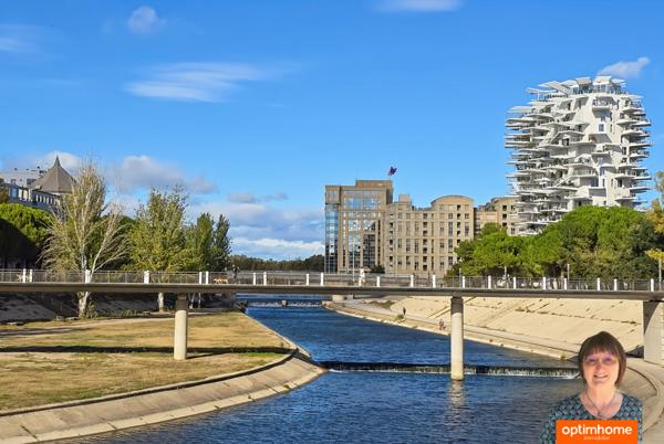 Appartement à vendre 2 pièces terrasse et parking privatif - Port Marianne MONTPELLIER (34)