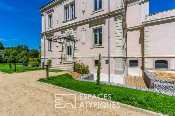 Superbe appartement en duplex dans un château