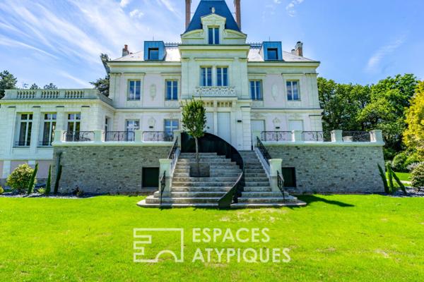 Superbe appartement en duplex dans un château