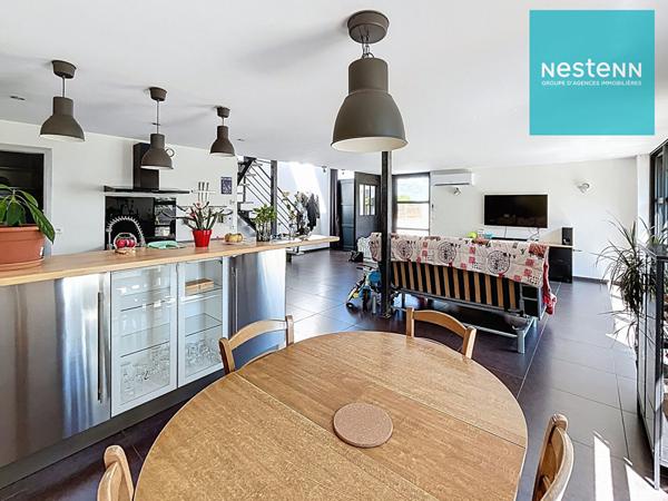 Maison Saint Marcellin En Forez - Loft - grande pièce de vie et 3 chambres avec jardin