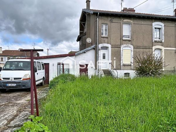 Maison minière de 55m² à Bouligny