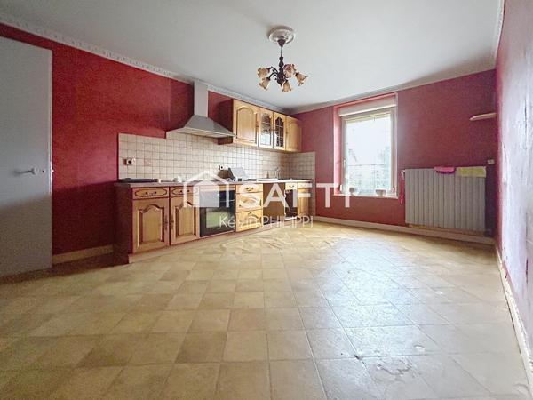 Maison minière de 55m² à Bouligny