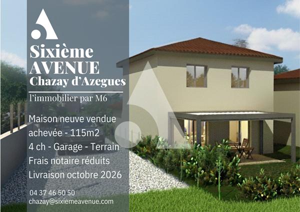 Maison 6 pièces 115 m2