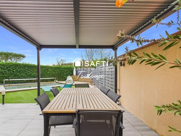 Magnifique familiale au calme: 4 chambres, piscine et garage