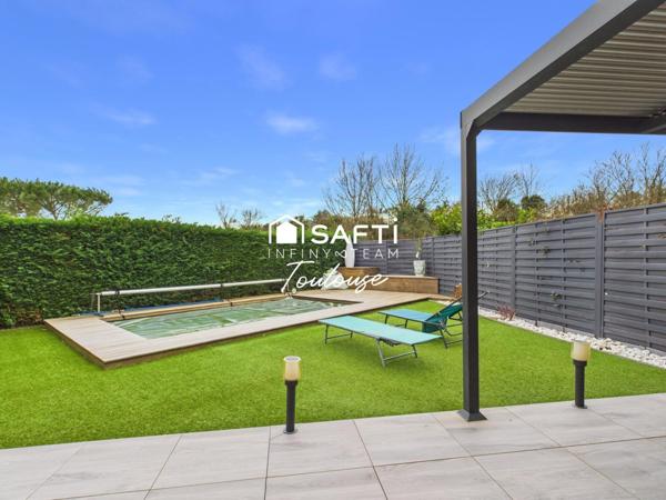 Magnifique familiale au calme: 4 chambres, piscine et garage