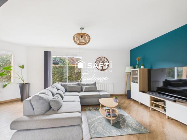 Magnifique familiale au calme: 4 chambres, piscine et garage