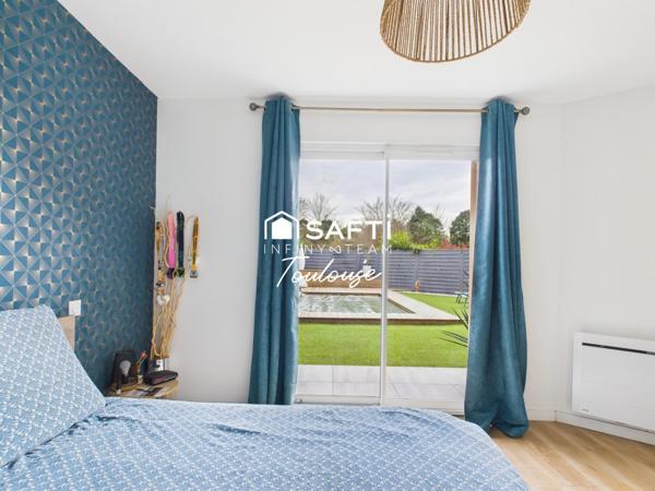 Magnifique familiale au calme: 4 chambres, piscine et garage