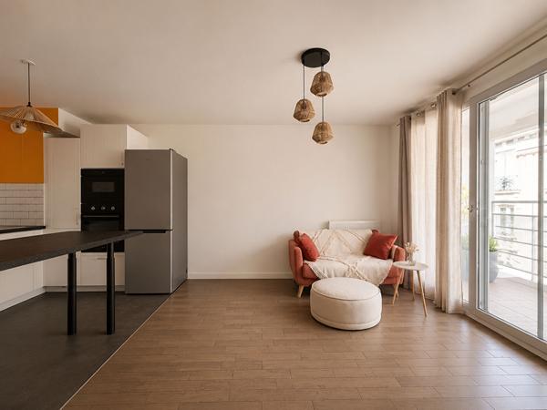Appartement 2 pièce(s) 40M²