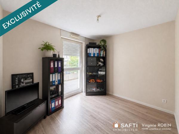 4 pièces lumineux, beau balcon et garage sécurisé