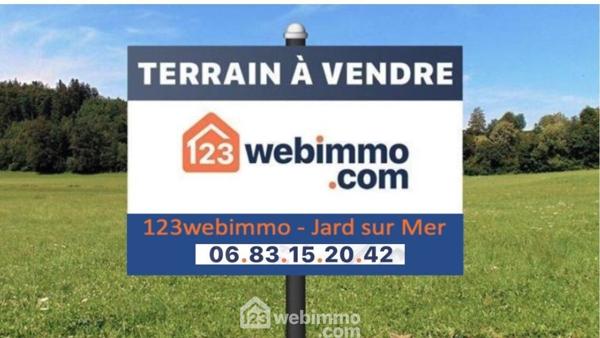 Terrain à bâtir 770 m² à Talmont-Saint-Hilaire 85440