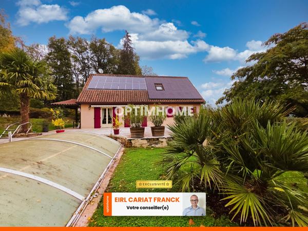 MAISON DE PRESTIGE DE 160 M² ET 112 M² DE SOUS SOL SUR 3337 M² DE TERRAINS CLOS