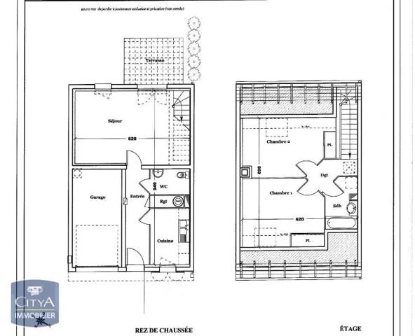 Maison à louer 3 pièces 72.36m² Chauny (02300)
