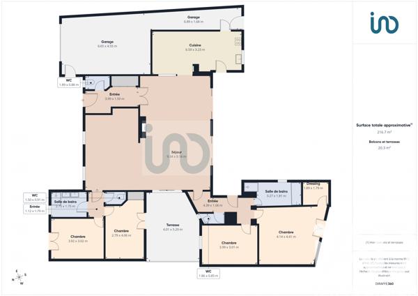 Maison à vendre 6 pièces 181 m² La Flotte