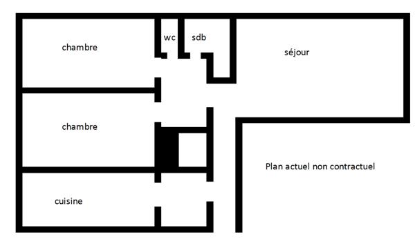 Appartement à vendre 3 pièces 77 m² Puteaux