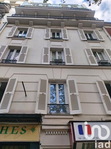 Appartement à vendre 1 pièce 21 m² Paris 18