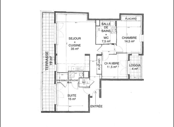 Appartement 4 pièces - 120 m² Exclusivité