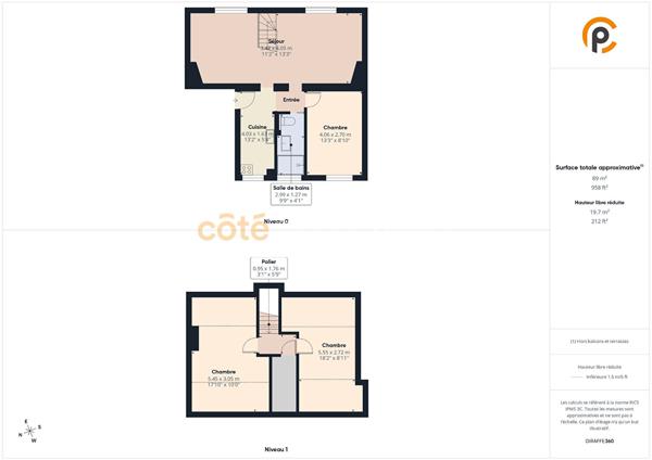 Vente
                Appartement92 m² - 4 Pièces -
                    CLAMART (92140)