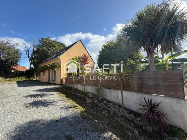 Maison traditionnelle de 79 m2 sur terrain de 557 m2 à INZINZAC LOCHRIST
