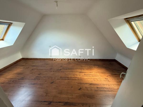 Maison traditionnelle de 79 m2 sur terrain de 557 m2 à INZINZAC LOCHRIST