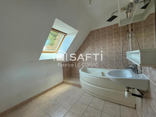 Maison traditionnelle de 79 m2 sur terrain de 557 m2 à INZINZAC LOCHRIST