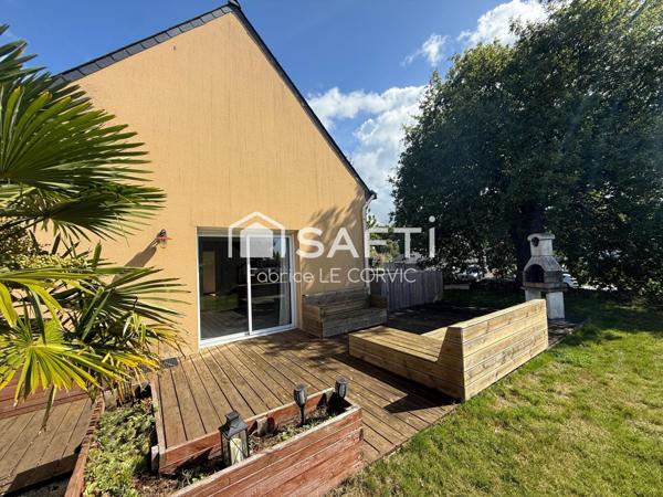 Maison traditionnelle de 79 m2 sur terrain de 557 m2 à INZINZAC LOCHRIST