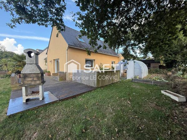 Maison traditionnelle de 79 m2 sur terrain de 557 m2 à INZINZAC LOCHRIST