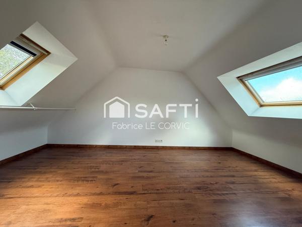 Maison traditionnelle de 79 m2 sur terrain de 557 m2 à INZINZAC LOCHRIST