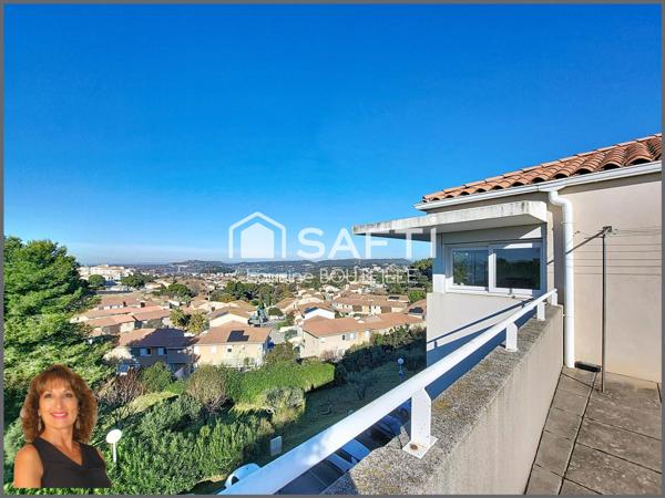 Appartement T4 duplex de 96m² + garage + places extérieures