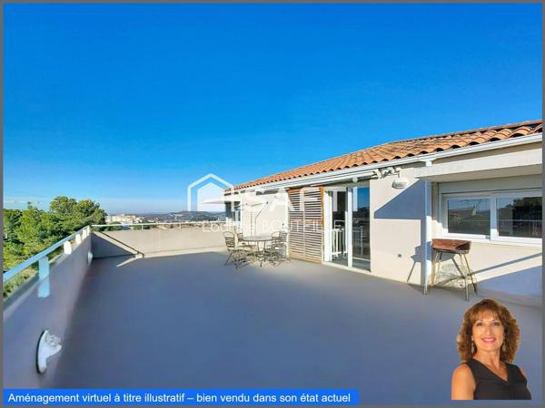 Appartement T4 duplex de 96m² + garage + places extérieures