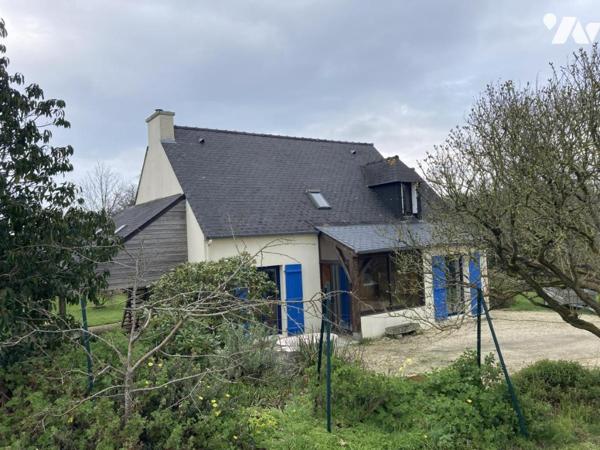 Au calme dans hameau proche mer maison traditionnelle sur terain de 1450 m²