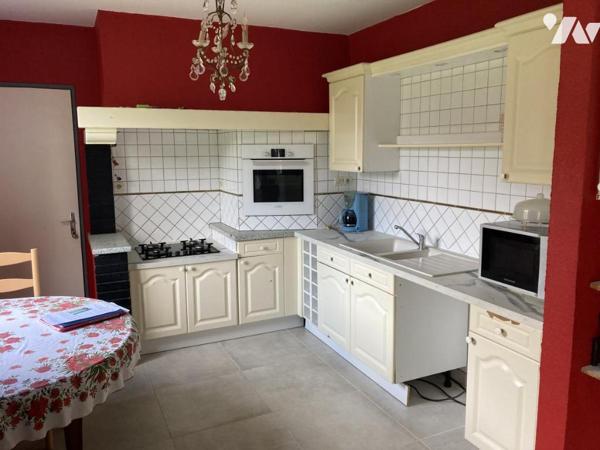 Au calme dans hameau proche mer maison traditionnelle sur terain de 1450 m²