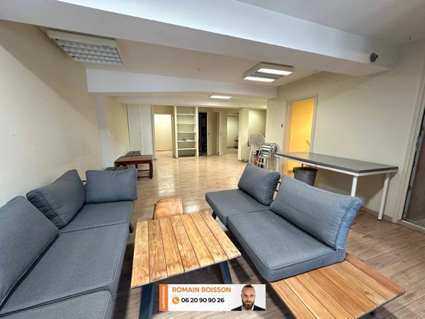 Local/bureau à vendre CASTELNAUDARY (11) - LOCAL COMMERCIAL - VISIBILITE - EMPLACEMENT - LUMINEUX -