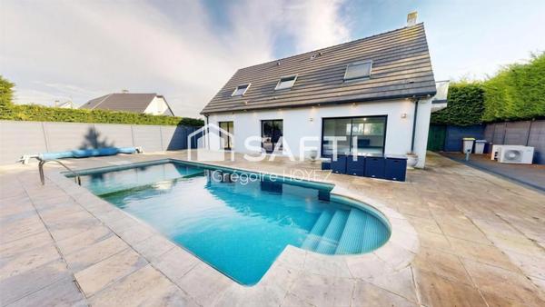 Maison contemporaine avec piscine – volumes, confort et prestations premium