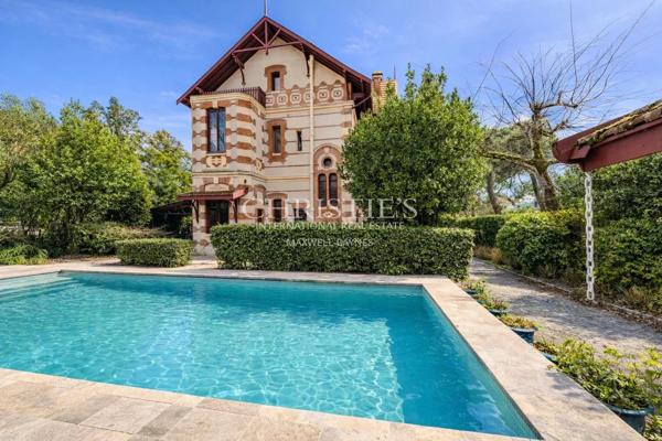 Villa historique – Ville d’Hiver – À proximité immédiate de la plage Pereire