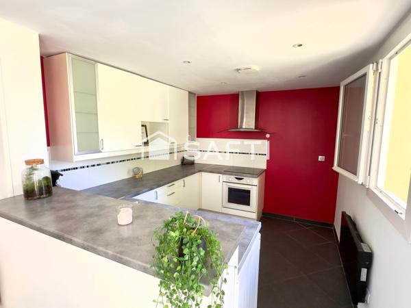 Maison atypique avec jardin sans vis-à-vis en plein centre ville