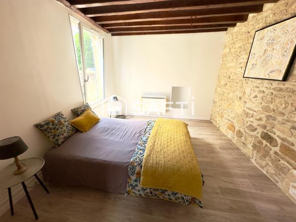 Maison atypique avec jardin sans vis-à-vis en plein centre ville