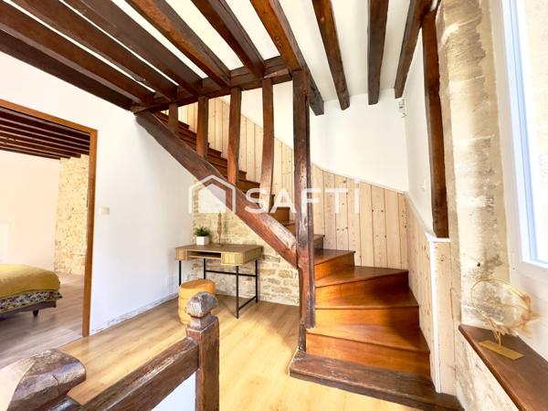 Maison atypique avec jardin sans vis-à-vis en plein centre ville