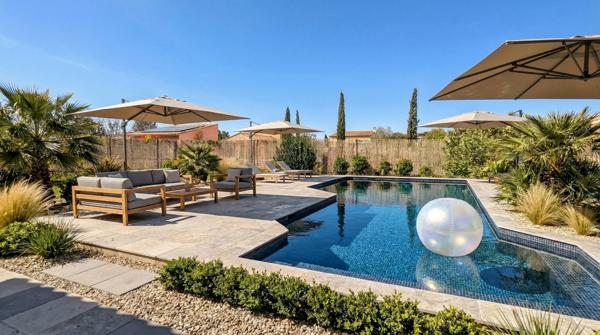 Villa T4 de 126m², parfait etat , calme lumineuse piscinable sur 578 m² de terrain.