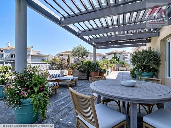 MARSEILLE 13EME - APPARTEMENT T4 83m² - TOIT TERRASSE 83m² + 2 BOXS - QUARTIER LA CROIX ROUGE