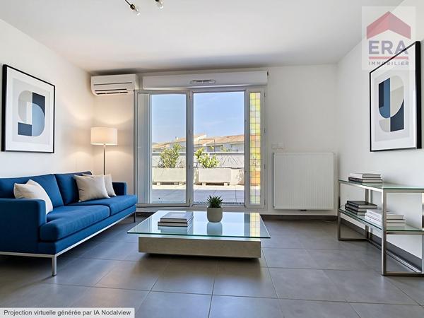 MARSEILLE 13EME - APPARTEMENT T4 83m² - TOIT TERRASSE 83m² + 2 BOXS - QUARTIER LA CROIX ROUGE