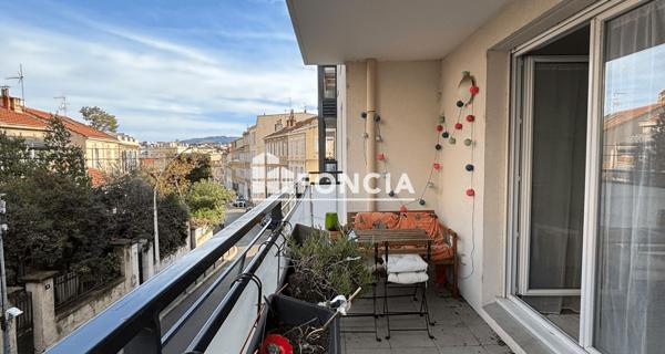 À vendre Appartement 3 pièces 55.2 m² - Marseille 13004